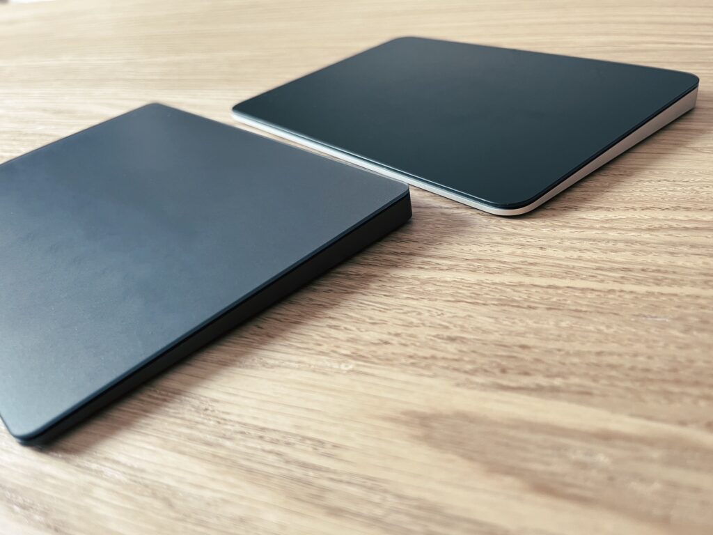 The new black Magic Trackpad – Switch to iPad