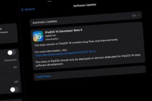 iPadOS 16 Beta Watch: Developer beta 4 and public beta 2 released