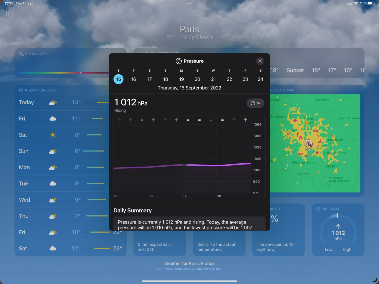 iPadOS 16 Beta Watch: A closer look at the new Weather app – Switch to iPad