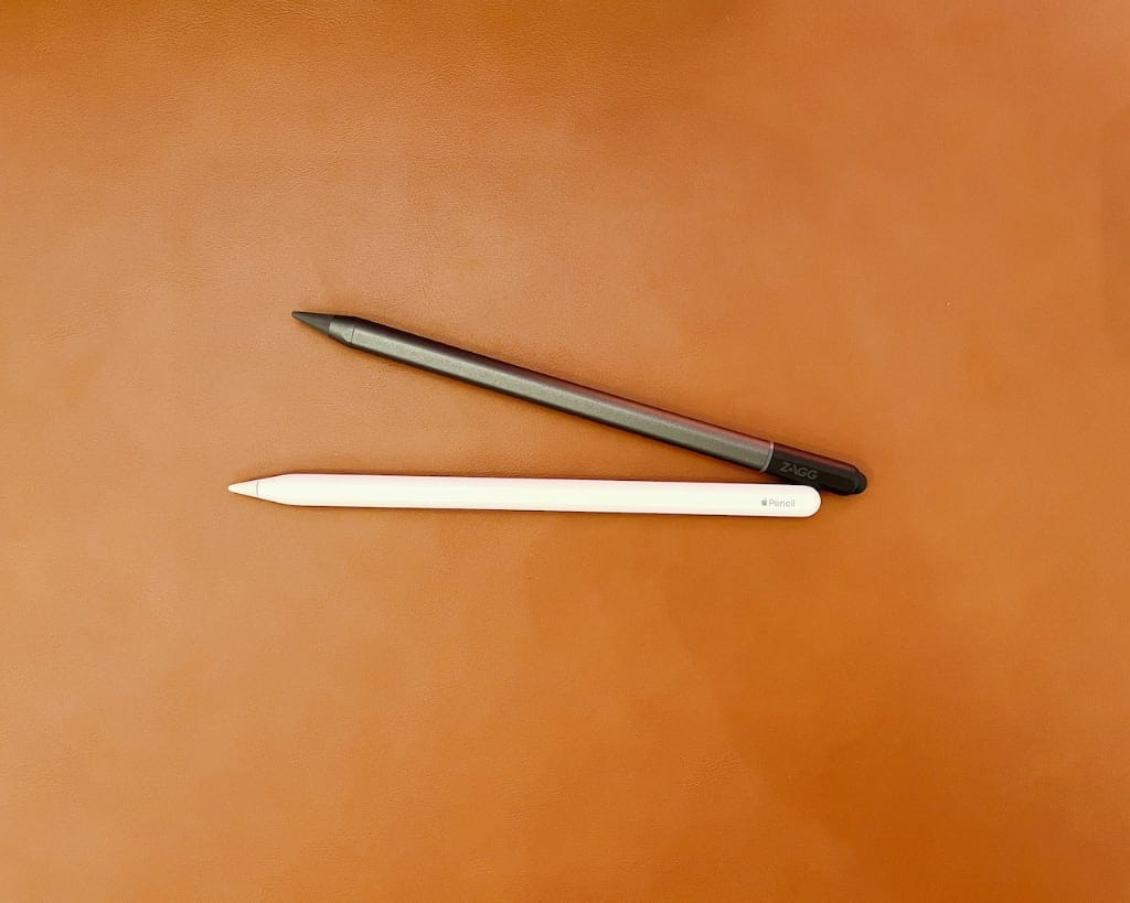 Zagg Pro Stylus and a second generation Apple Pencil